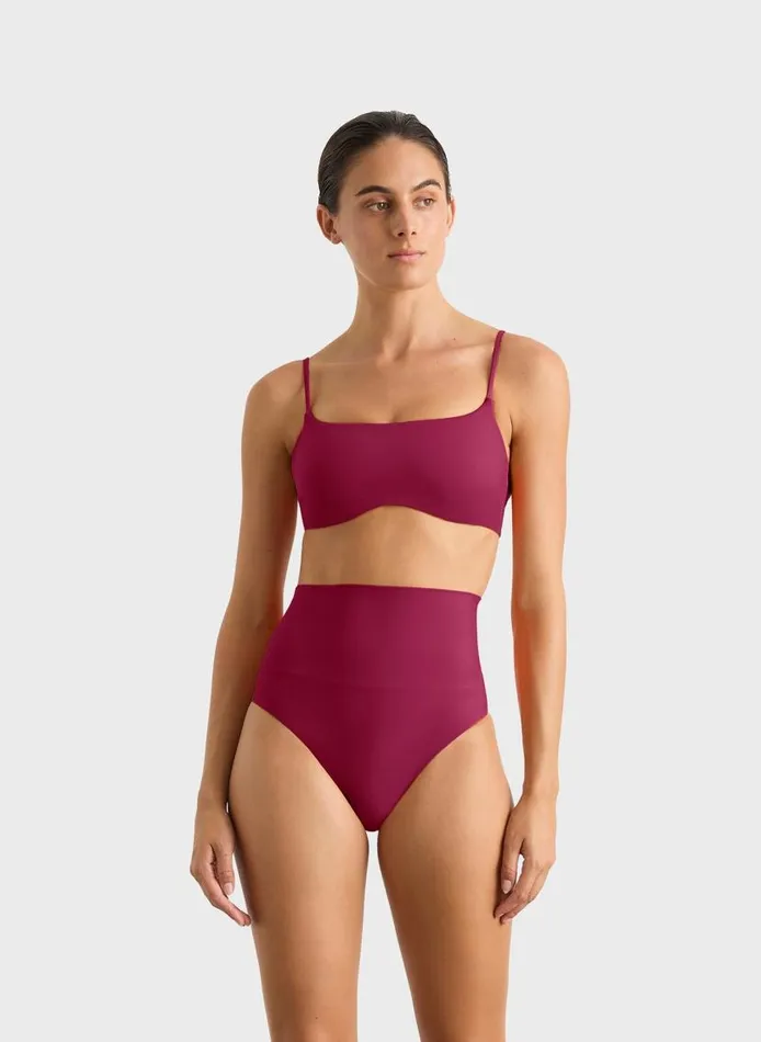 BONDI BORN Bikini Bottoms Faith Bikini Bottom 8211 Mulberry 8211 Women