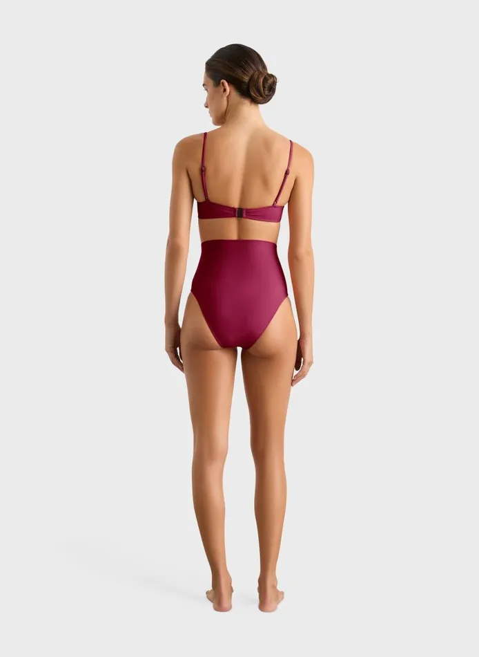 BONDI BORN Bikini Bottoms Faith Bikini Bottom 8211 Mulberry 8211 Women