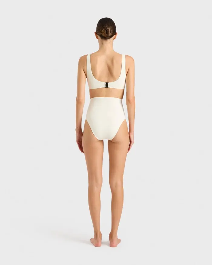 BONDI BORN Bikini Bottoms Faith Bikini Bottom 8211 Pearl 8211 Women
