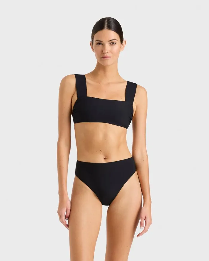 BONDI BORN Bikini Bottoms Fern Bikini Bottom 8211 Black 8211 Women