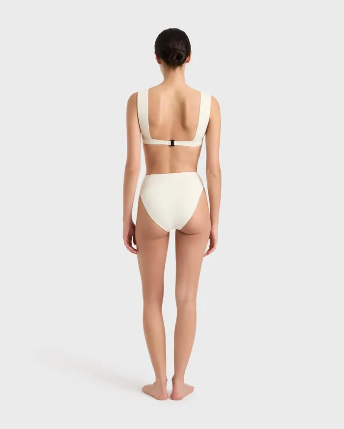 BONDI BORN Bikini Bottoms Fern Bikini Bottom 8211 Pearl 8211 Women