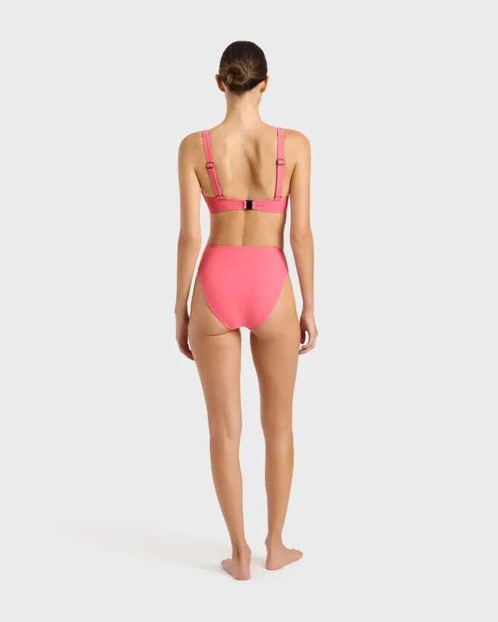 BONDI BORN Bikini Bottoms Fern Bikini Bottom 8211 Rose 8211 Women