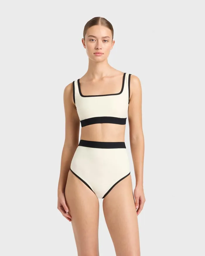 BONDI BORN Bikini Bottoms Jayde Bikini Bottom 8211 Pearl 8211 Women