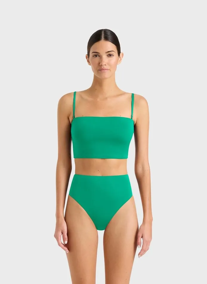 BONDI BORN Bikini Bottoms Leona Bikini Bottom 8211 Emerald 8211 Women