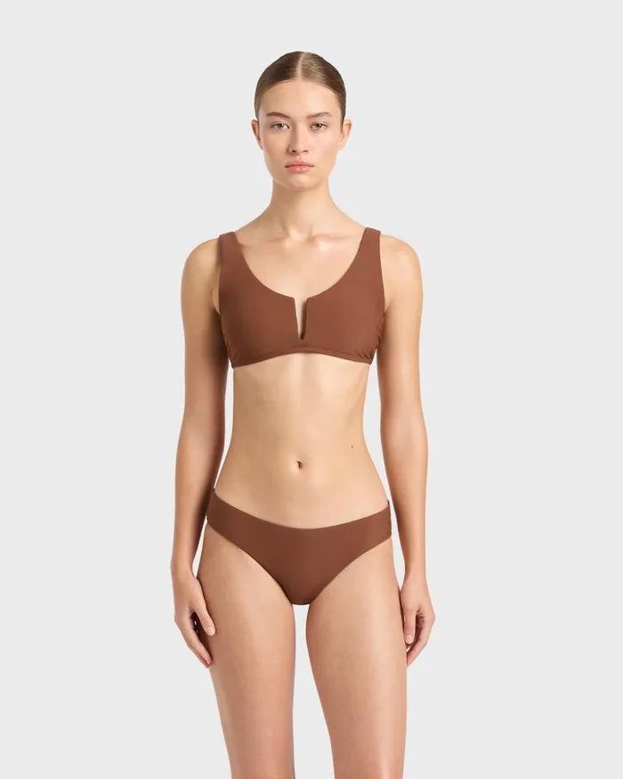 BONDI BORN Bikini Bottoms Nadia Bikini Bottom 8211 Cocoa 8211 Women