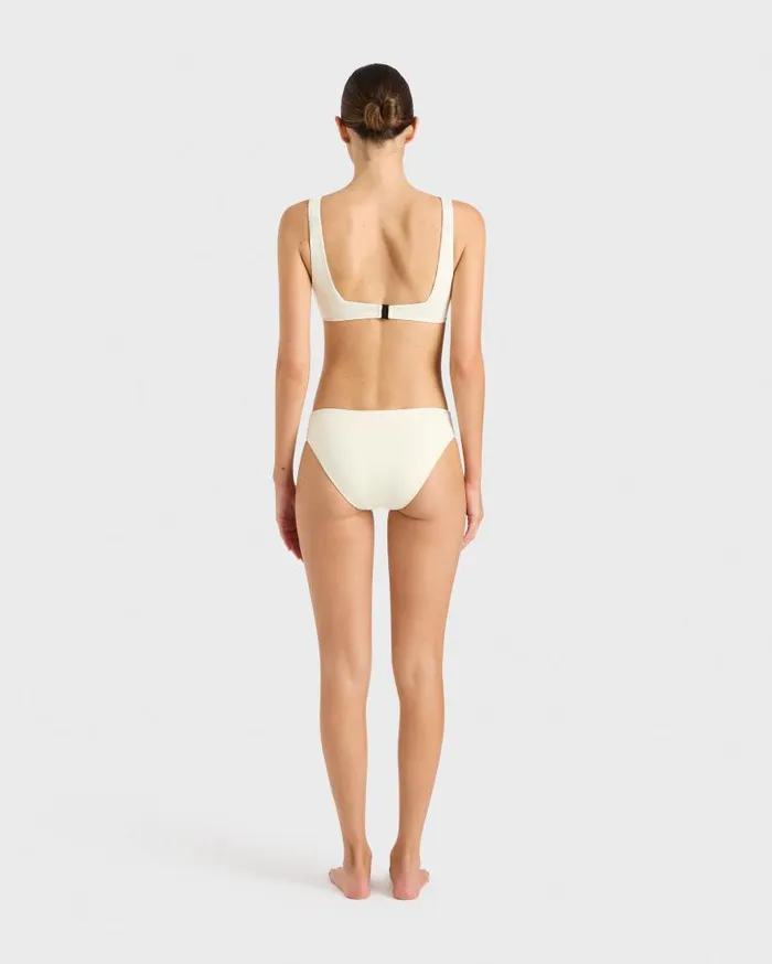 BONDI BORN Bikini Bottoms Nadine Bikini Bottom 8211 Porcelain 8211 Women