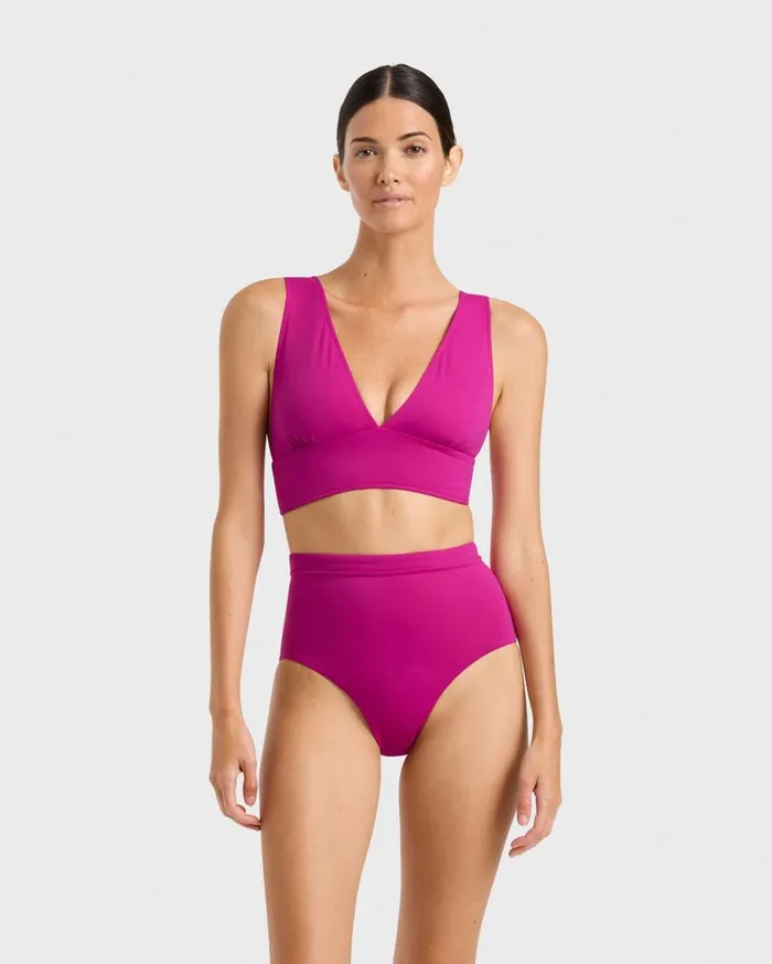 BONDI BORN Bikini Bottoms Talia Bikini Bottom 8211 Acai 8211 Women