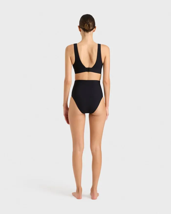BONDI BORN Bikini Tops Amelia Bikini Top 8211 Black 8211 Women