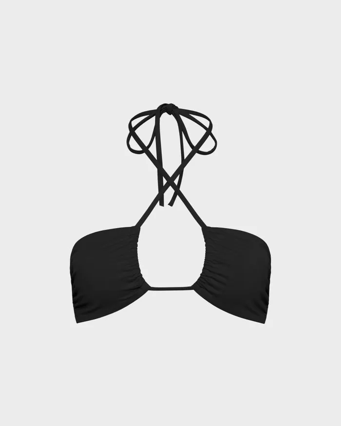 BONDI BORN Bikini Tops Anna Bikini Top 8211 Black 8211 Women