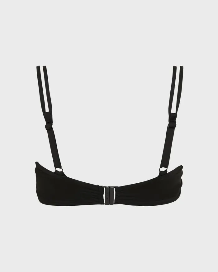 BONDI BORN Bikini Tops Ari Bikini Top 8211 Black 8211 Women