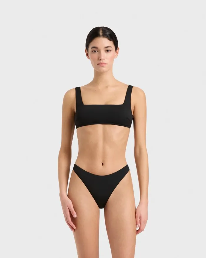 BONDI BORN Bikini Tops Aria Bikini Top 8211 Black 8211 Women