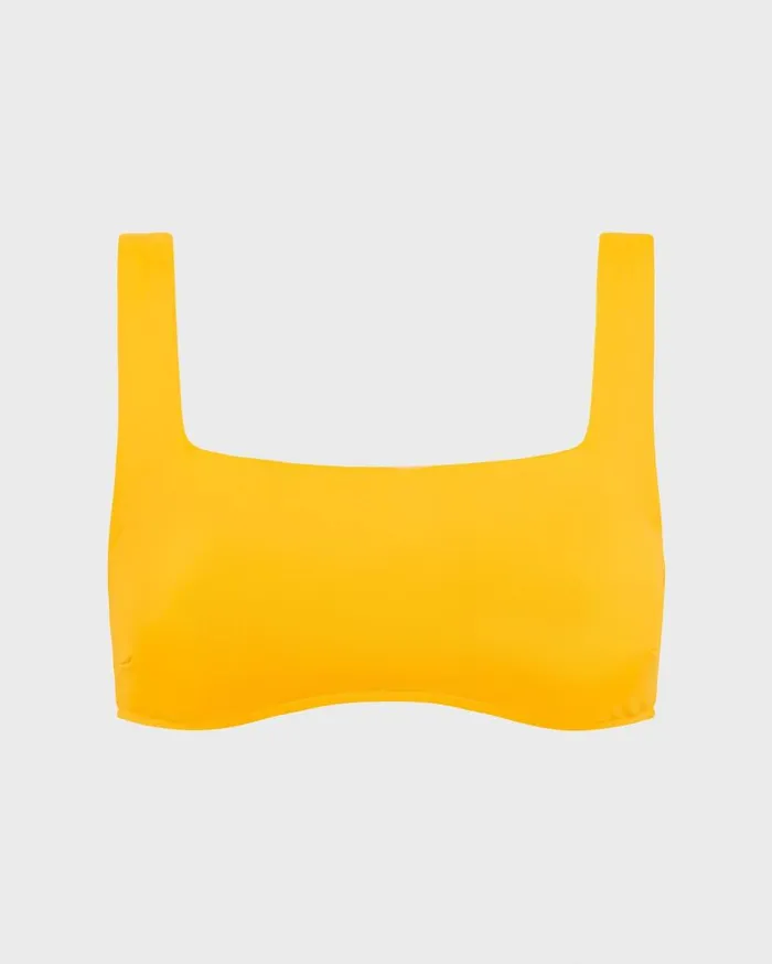 BONDI BORN Bikini Tops Aria Bikini Top 8211 Canary 8211 Women