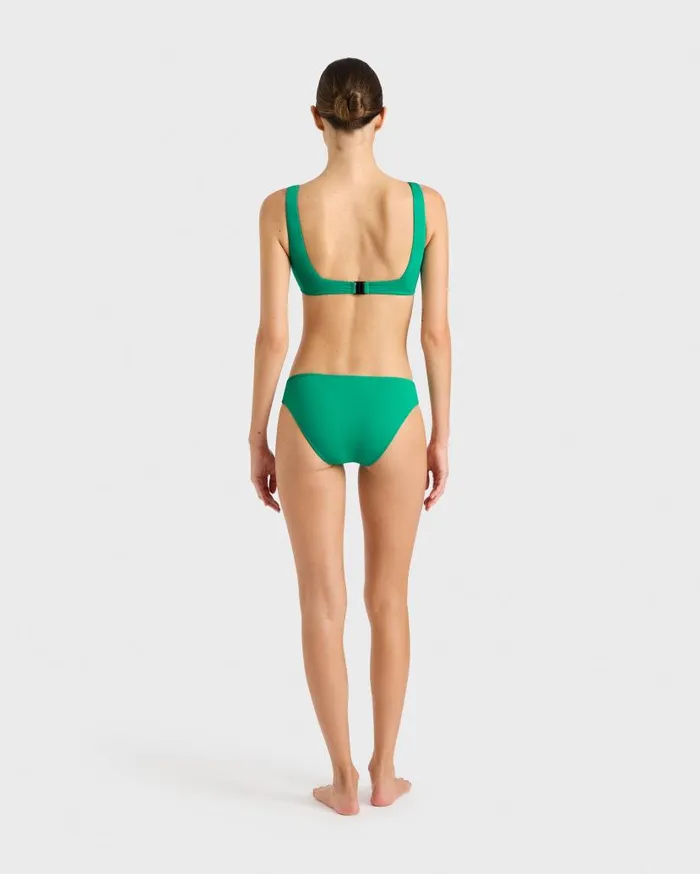 BONDI BORN Bikini Tops Aria Bikini Top 8211 Emerald 8211 Women