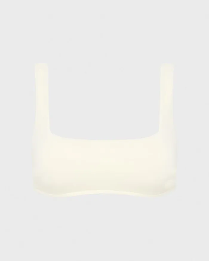 BONDI BORN Bikini Tops Aria Bikini Top 8211 Porcelain 8211 Women