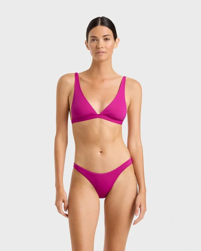 BONDI BORN Bikini Tops Aurelie Bikini Top 8211 Acai 8211 Women