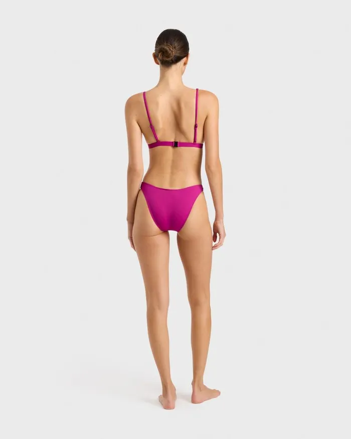 BONDI BORN Bikini Tops Aurelie Bikini Top 8211 Acai 8211 Women