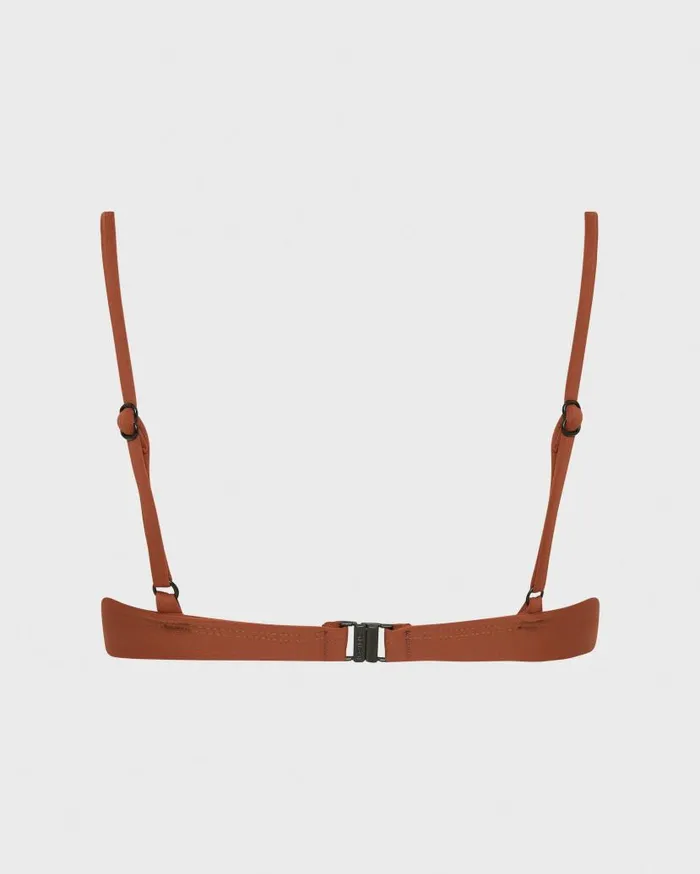 BONDI BORN Bikini Tops Aurelie Bikini Top 8211 Copper 8211 Women