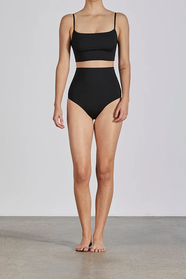 BONDI BORN Bikini Tops Billie Bikini Top 8211 Black 8211 Women