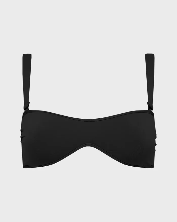 BONDI BORN Bikini Tops Birdie Bikini Top 8211 Black 8211 Women