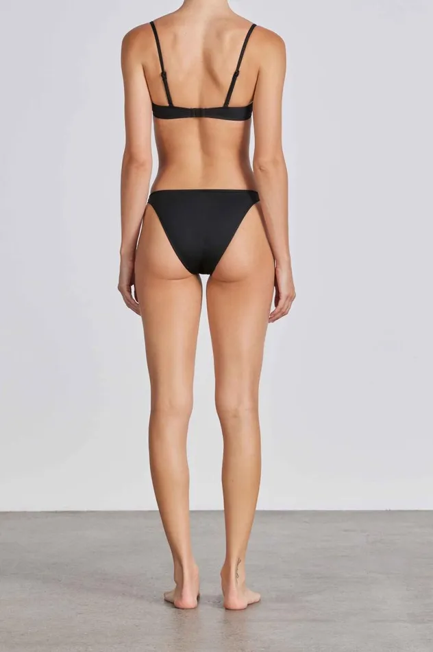 BONDI BORN Bikini Tops Brielle Bikini Top 8211 Black 8211 Women