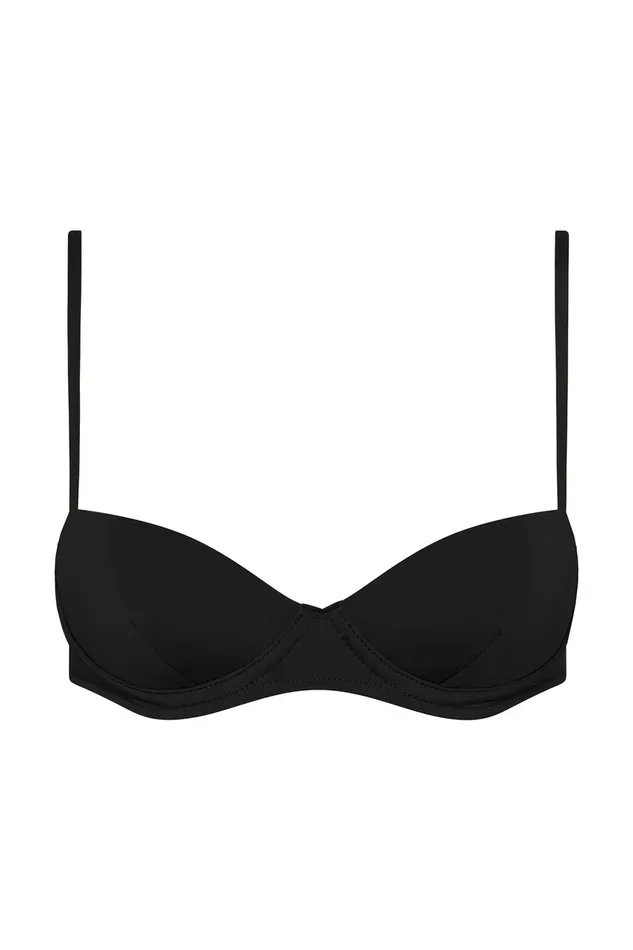 BONDI BORN Bikini Tops Brielle Bikini Top 8211 Black 8211 Women