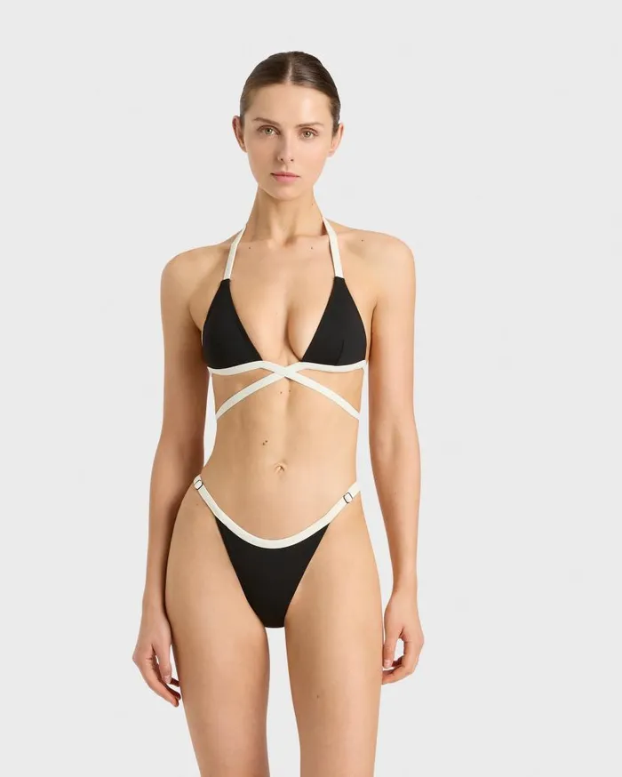BONDI BORN Bikini Tops Cady Bikini Top 8211 Black 8211 Women