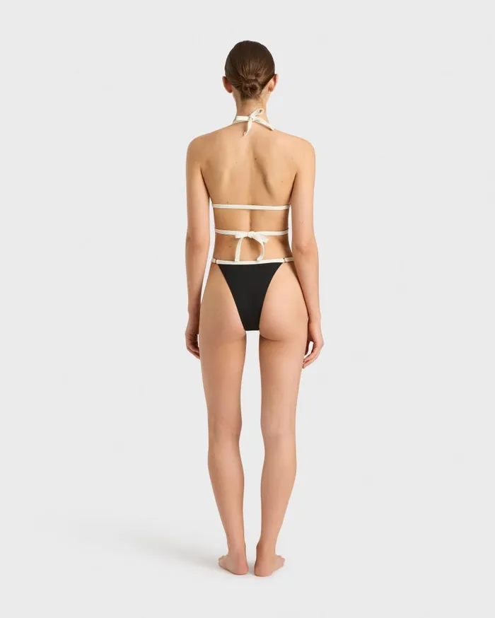 BONDI BORN Bikini Tops Cady Bikini Top 8211 Black 8211 Women