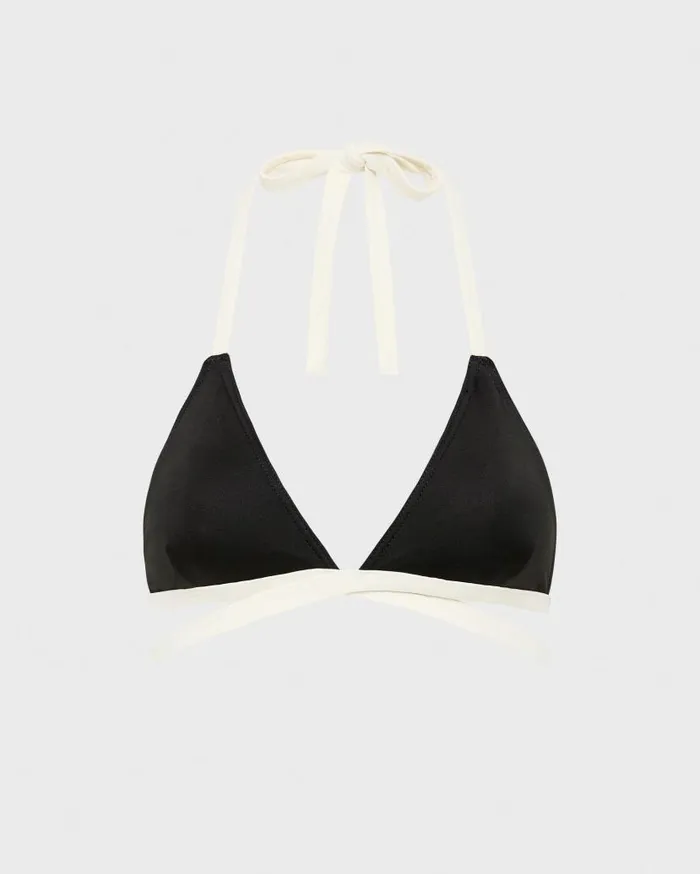 BONDI BORN Bikini Tops Cady Bikini Top 8211 Black 8211 Women