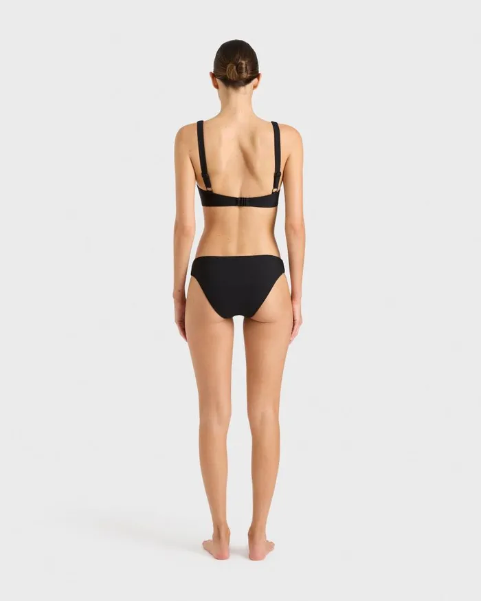 BONDI BORN Bikini Tops Clio Bikini Top 8211 Black 8211 Women