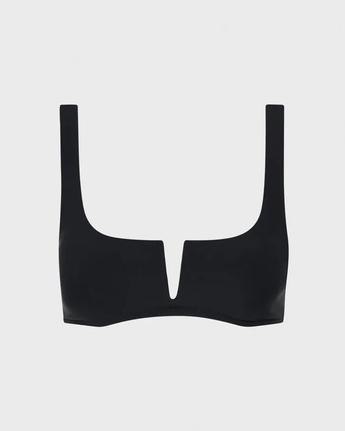 BONDI BORN Bikini Tops Clio Bikini Top 8211 Black 8211 Women