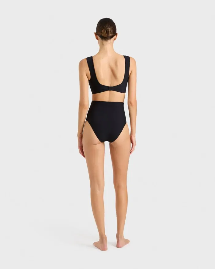 BONDI BORN Bikini Tops Ellie Bikini Top EF 8211 Black 8211 Women