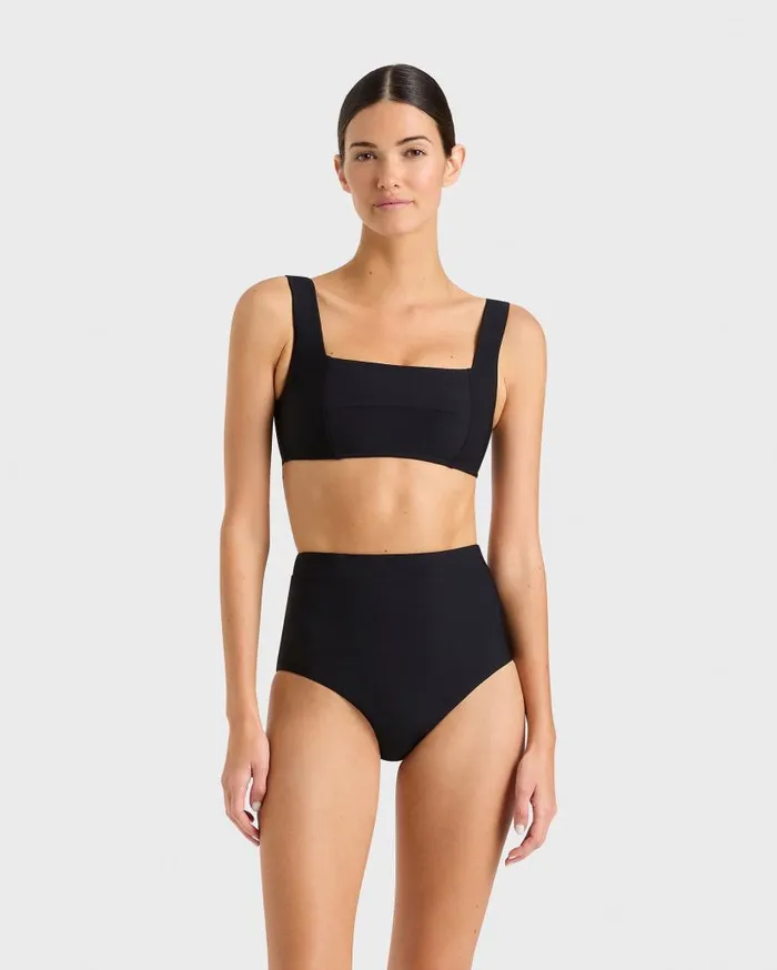 BONDI BORN Bikini Tops Lola Bikini Top 8211 Black 8211 Women