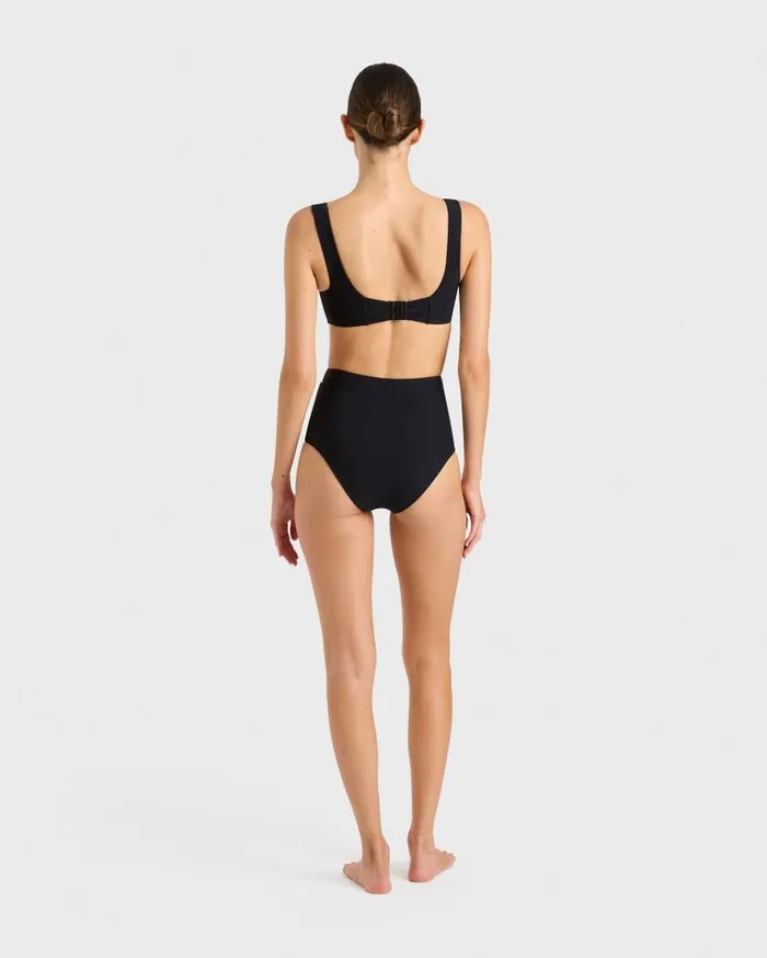 BONDI BORN Bikini Tops Lola Bikini Top 8211 Black 8211 Women