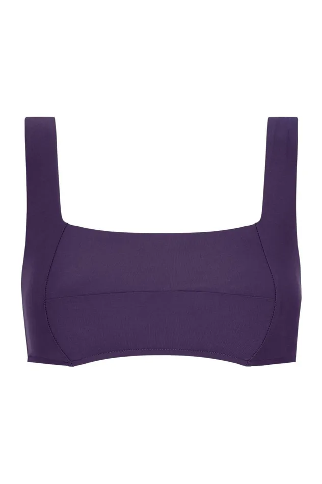 BONDI BORN Bikini Tops Lola Bikini Top 8211 Indigo 8211 Women