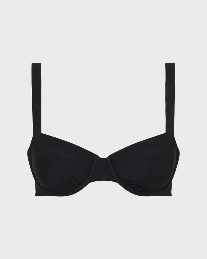 BONDI BORN Bikini Tops Lori Bikini Top 8211 Black 8211 Women
