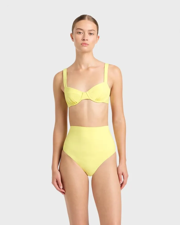 BONDI BORN Bikini Tops Lori Bikini Top 8211 Lemonade 8211 Women