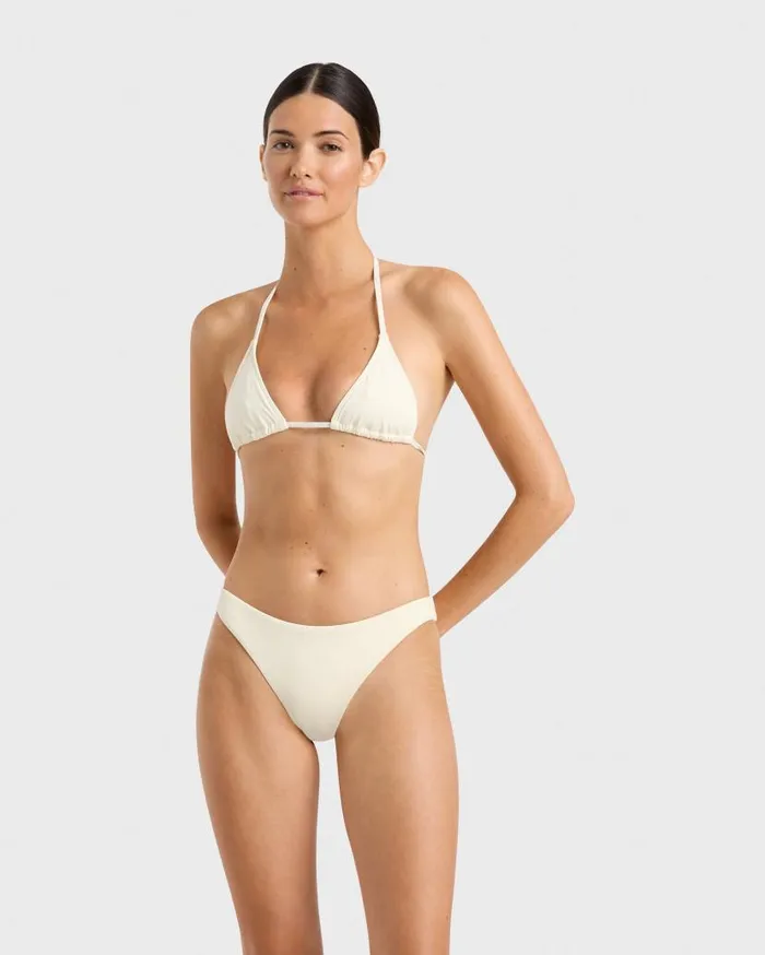 BONDI BORN Bikini Tops Malia Bikini Top 8211 Porcelain 8211 Women