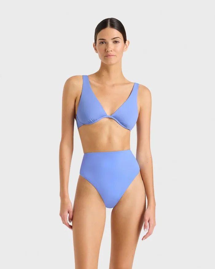 BONDI BORN Bikini Tops Mattie Bikini Top 8211 Azure 8211 Women