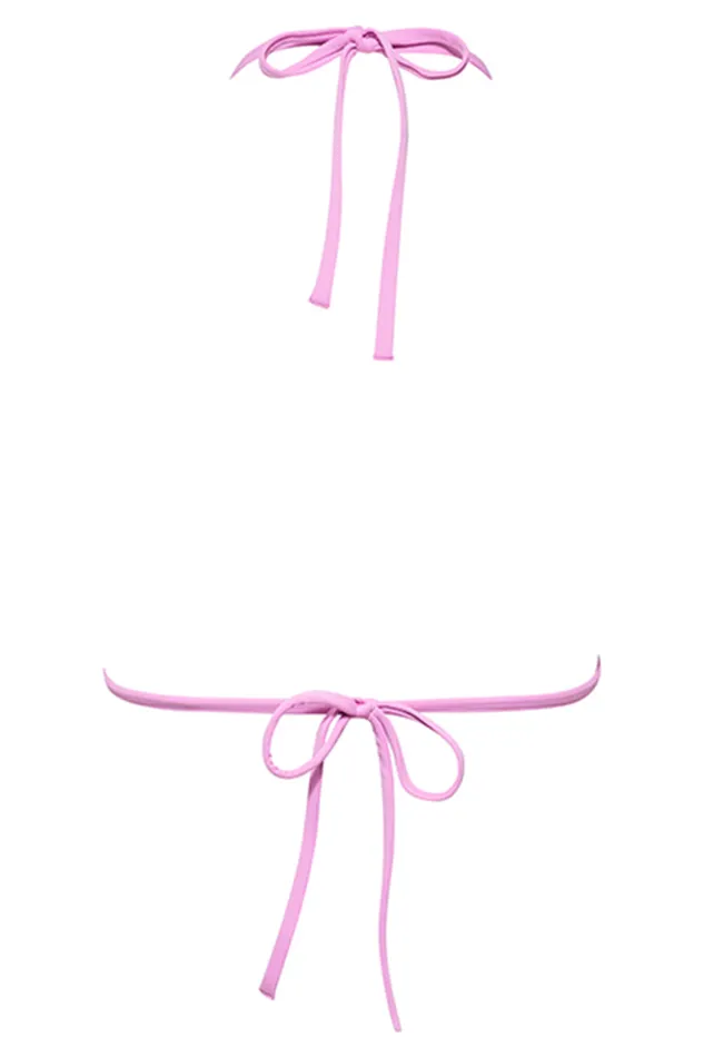 BONDI BORN Bikini Tops Micah Bikini Top 8211 Taffy 8211 Women