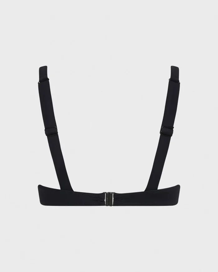 BONDI BORN Bikini Tops Pamela Bikini Top 8211 Black 8211 Women