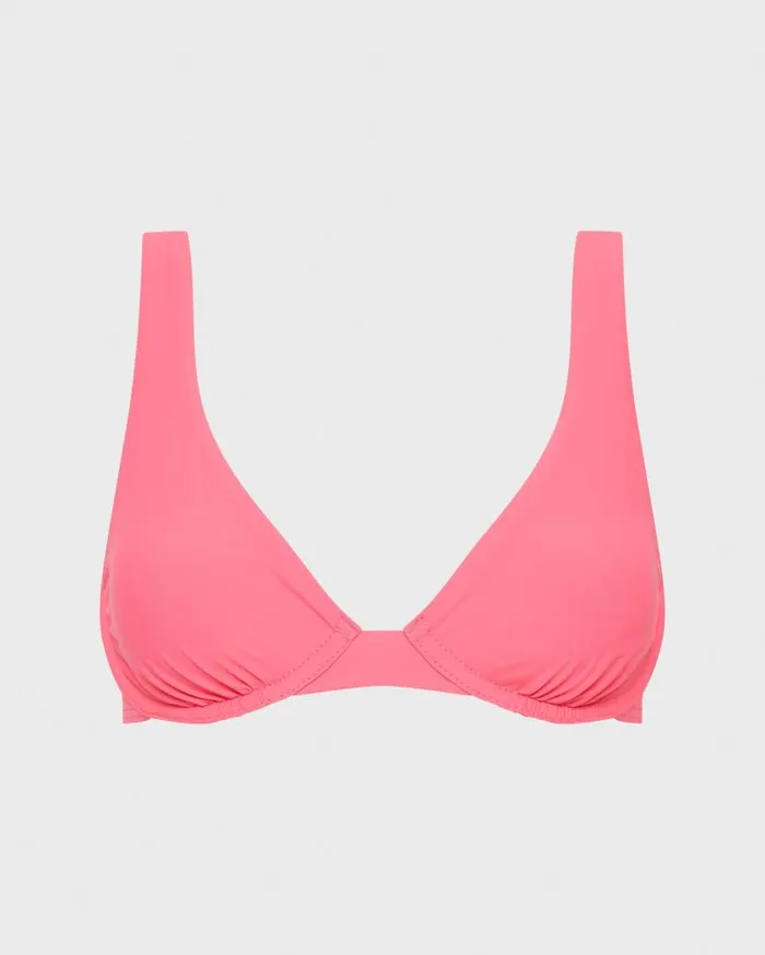 BONDI BORN Bikini Tops Pamela Bikini Top 8211 Rose 8211 Women