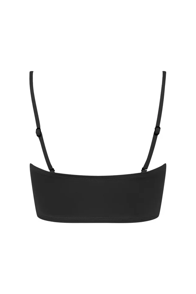 BONDI BORN Bikini Tops Sandy Bikini Top 8211 Black 8211 Women