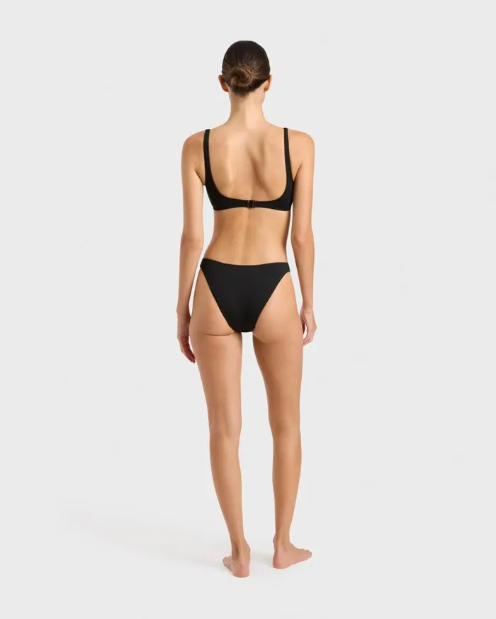 BONDI BORN Bikini Tops Selena Bikini Top 8211 Black 8211 Women