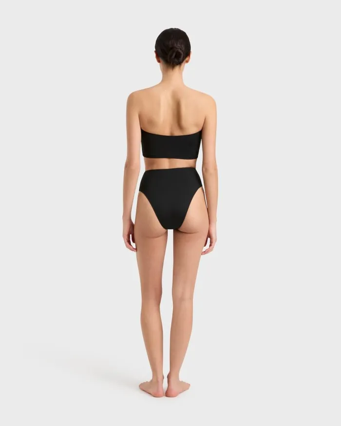 BONDI BORN Bikini Tops Stella Bikini Top 8211 Black 8211 Women