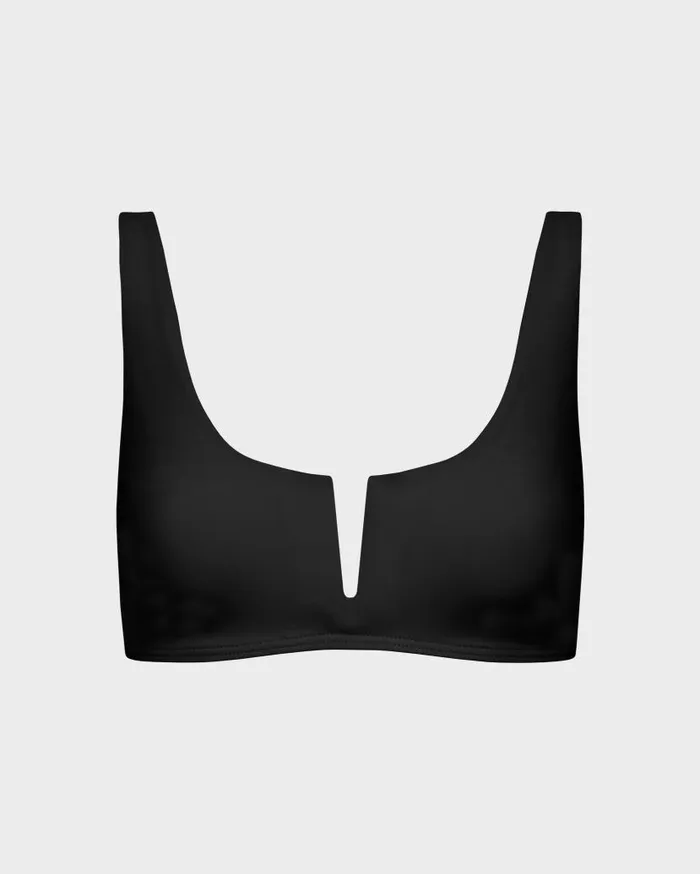 BONDI BORN Bikini Tops Verona Bikini Top 8211 Black 8211 Women