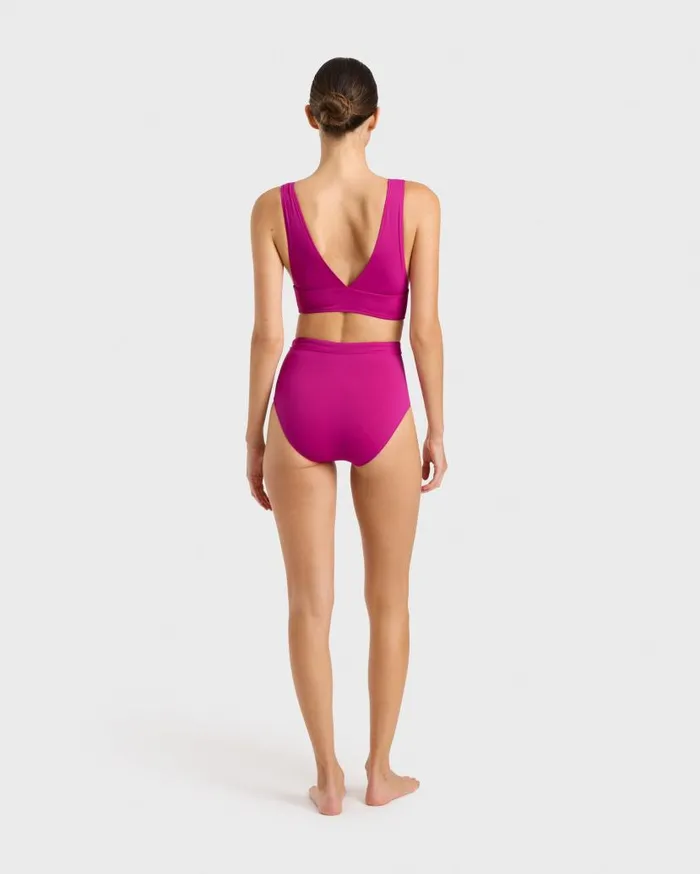 BONDI BORN Bikini Tops Vicki Bikini Top 8211 Acai 8211 Women