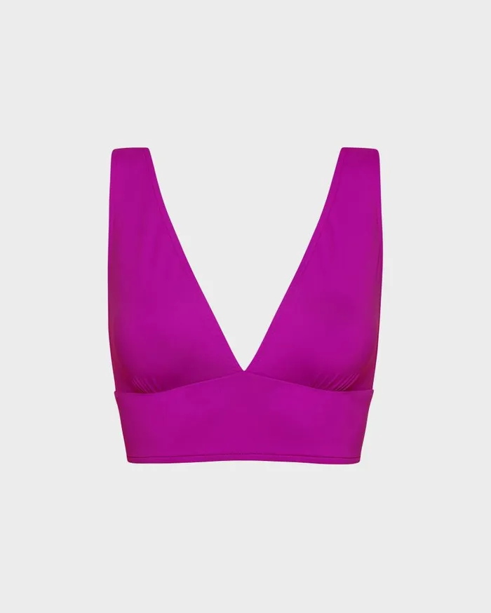 BONDI BORN Bikini Tops Vicki Bikini Top 8211 Acai 8211 Women