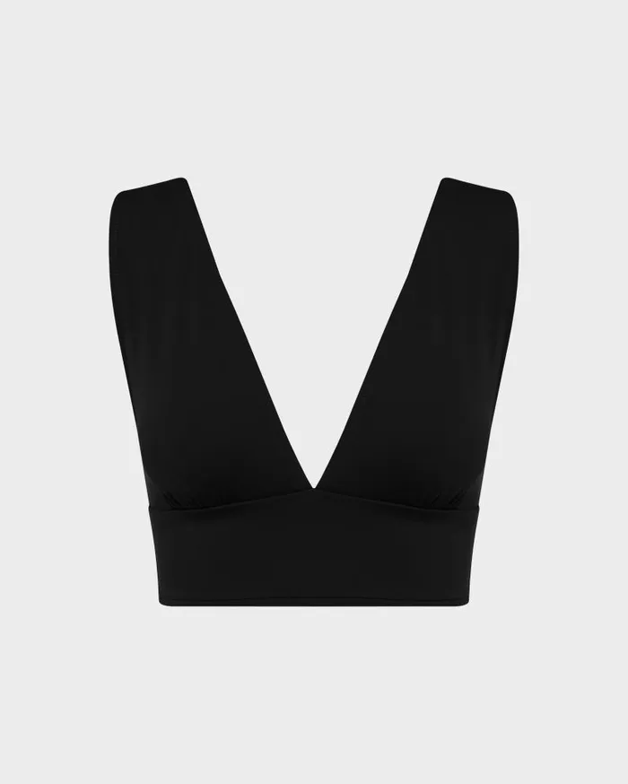 BONDI BORN Bikini Tops Vicki Bikini Top 8211 Black 8211 Women