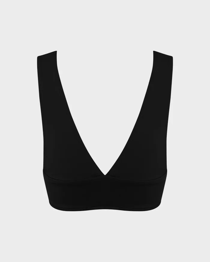 BONDI BORN Bikini Tops Vicki Bikini Top 8211 Black 8211 Women