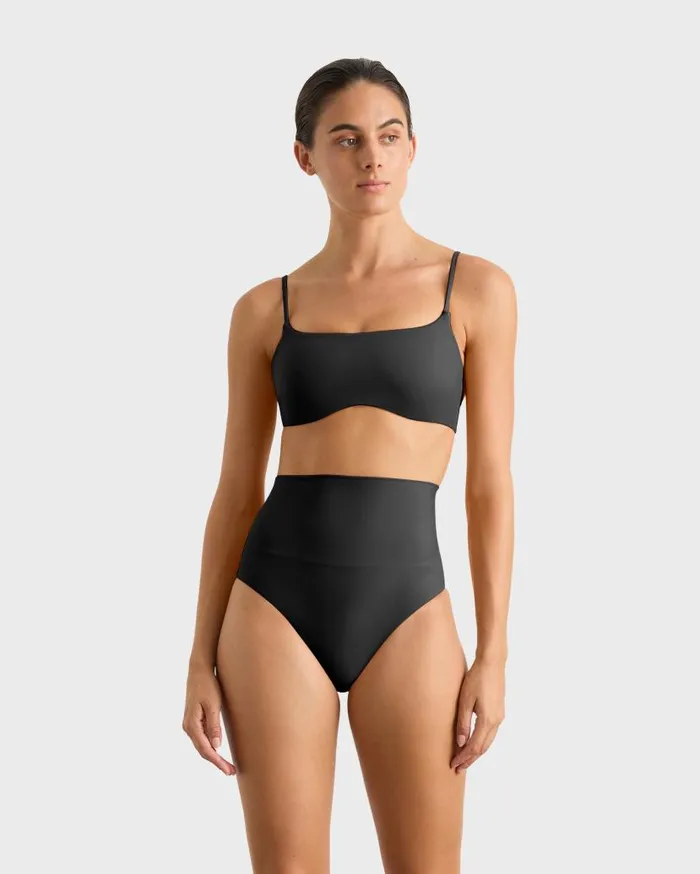 BONDI BORN Bikini Tops Whitney Bikini Top 8211 Black 8211 Women